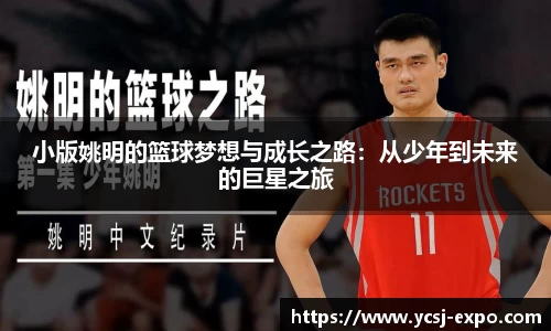 小版姚明的篮球梦想与成长之路：从少年到未来的巨星之旅