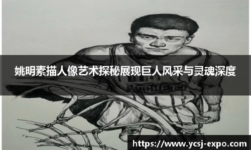 姚明素描人像艺术探秘展现巨人风采与灵魂深度
